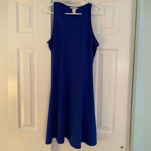 H&M Blue Sleeveless Classic Wedding Guest Dress size Medium